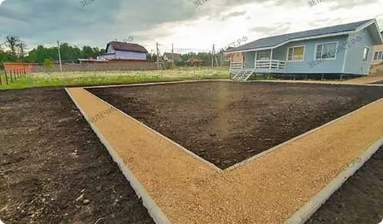 Садовая дорожка из щебня